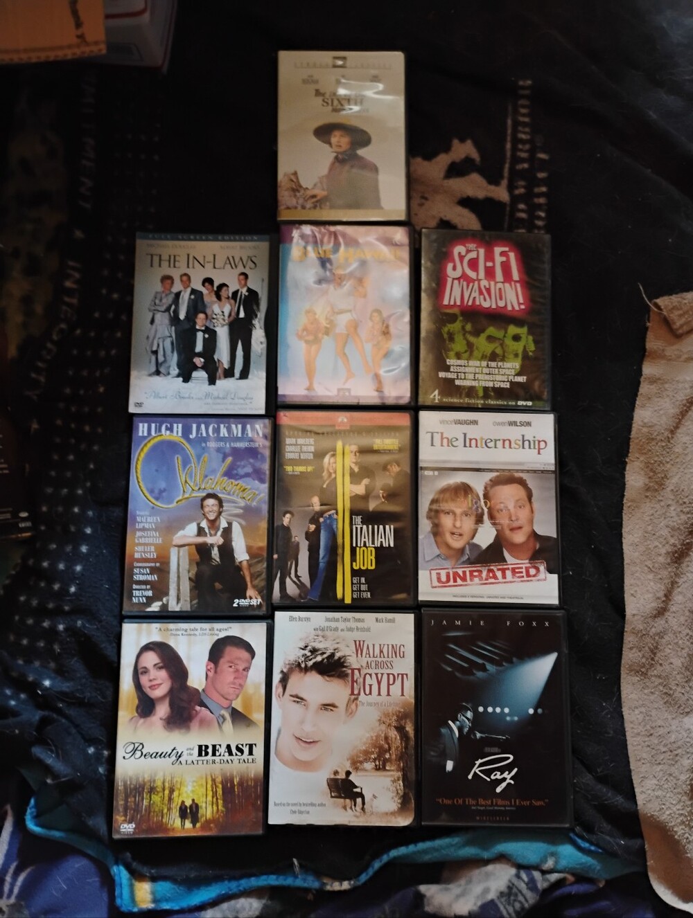 10 Ten DVDs Various Titles Various Genres Bundled Lot Good - Excellent Condition